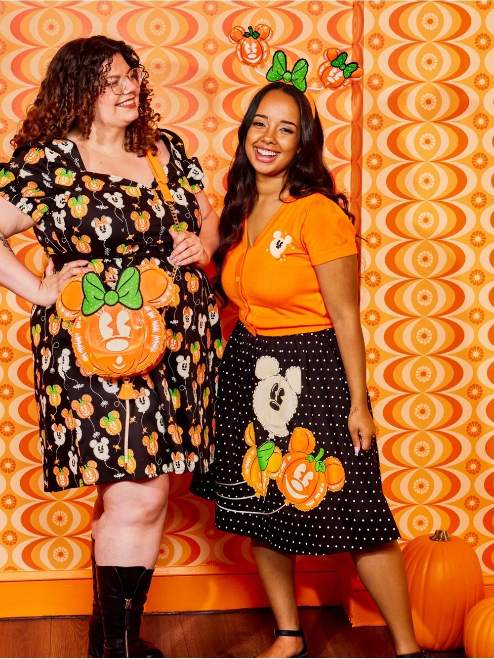 Loungefly | Minnie Mouse balloon pumpkin crossbody | Disney | Halloween